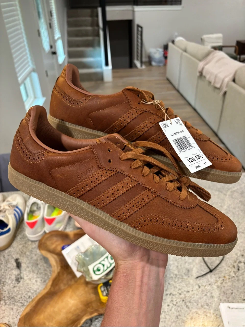Adidas Samba OG Brogue Pack ‘Dust Rust’ Men’s Size 12.5 | NEW, RARE | JI3232